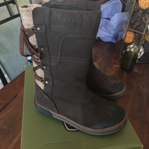 keen elsa premium zip waterproof boot